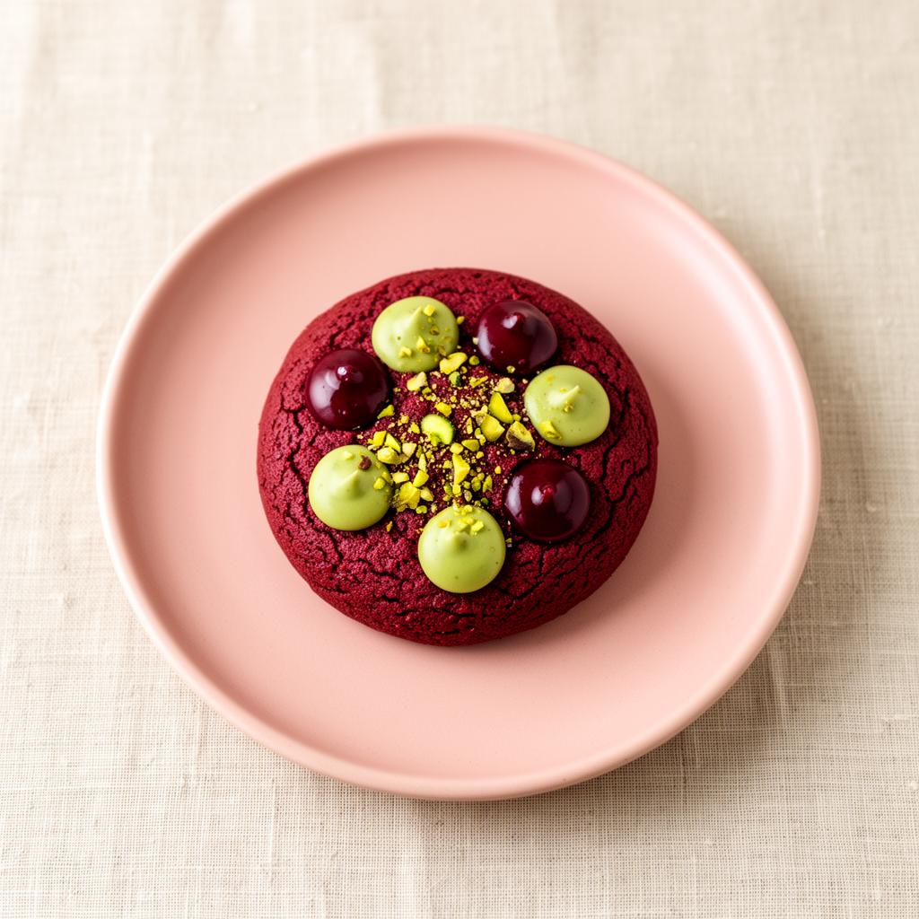 Cookie framboise & pistache